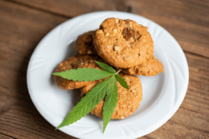 Recette de cookies au CBD avec fleur